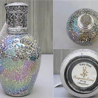 ss2866　未使用品　Ashleigh&Burwood　フレグランスランプ　フェアリーダスト　アシュレイ＆バーウッド　アロマランプ　輸入雑貨　ランプL　オイル　ウィック　触媒燃焼　空気清浄作用の画像