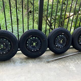 ホンダ純正ホイールキャップ付スチールホイール13×4.00B P...