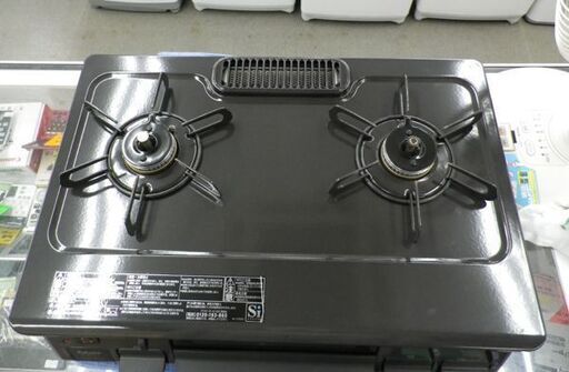 パロマ 都市ガス用 ガステーブル 2019年製 左強火 IC-S87K-1L 水無し