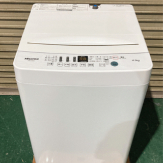 【美品】Hisense 2021年製 4.5kg 12,000円！！