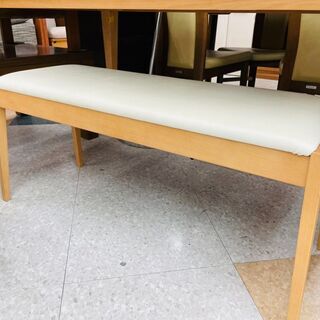 🌝珍しい１品！！ 日進木工 ダイニング４点セット ⭐定価￥208,000 ⭐ベンチシート🌝 の画像