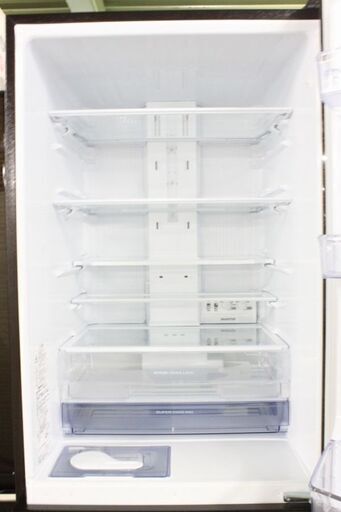 三菱　3ドア冷凍冷蔵庫　365L　MR-CX37C-BR　グロッシーブラウン 2018年製 MITSUBISHI 冷蔵庫 中古家電 店