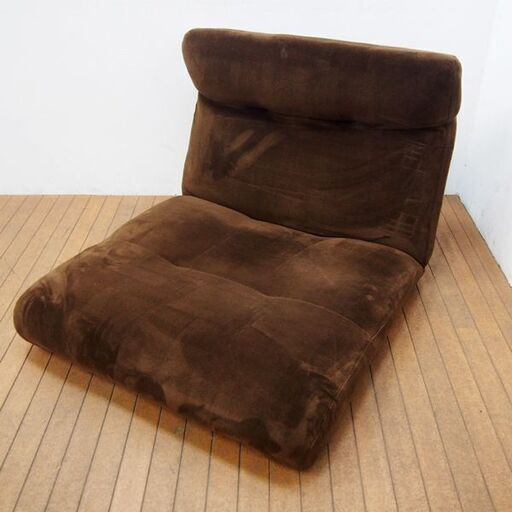 【良品】LOWYA（ロウヤ） 座椅子 贅沢ポケットコイル座面 Lサイズ 幅91×奥行161×高さ78cm (JA02)