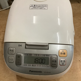 Panasonic　5.5合炊き炊飯器　SR-HD103　中古　...
