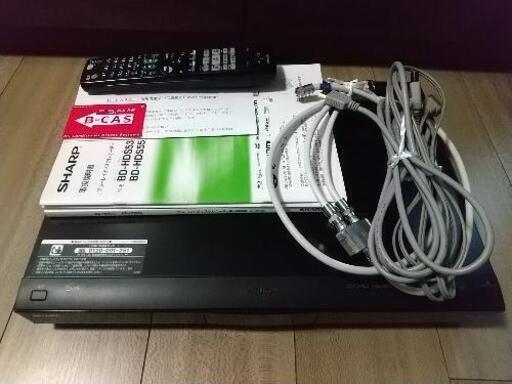 SHARP AQUOS ブルーレイ BD-HDS53