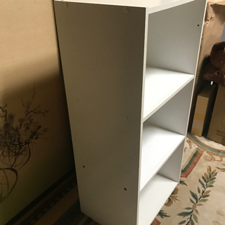【取引中】3段カラーボックス 白の画像