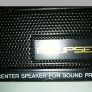 旧車、ECLIPSEスピーカー、ルームミラー取付の画像