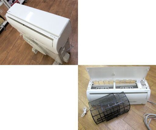 ジャンク品 2016年製 パナソニック ルームエアコン 6畳用 CS-226CFR リモコン欠品 室外機付き (CU-F226C）札幌 厚別店