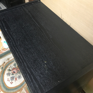 【取引中】3段 カラーボックス 黒の画像