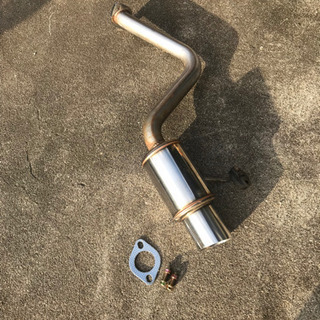 必見、ミラジーノ700系のリアマフラー　社外品　かっこいい