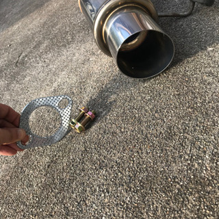 必見、ミラジーノ700系のリアマフラー　社外品　かっこいいの画像