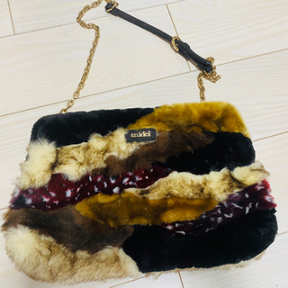 snidel キルティングクラッチバック