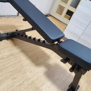 FIELDOOR可変式ダンベル40kg×2、 BARWINGインクラインベンチ・デクラインベンチ(BW-DC04)の画像