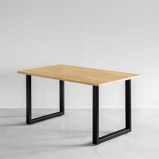 ラバーウッド 天板のみ 140×80cm ウレタンニス塗装（マットクリア）