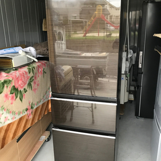 直接引取送料無料】三菱電機 3ドア冷蔵庫 MR-CX37D-BR 2019年製