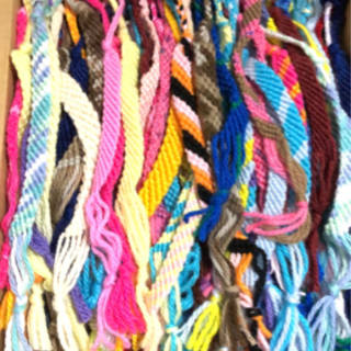 手作り6本編みのミサンガ(・д・)