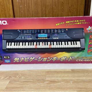 CASIO カシオ　電子キーボード　ピアノ ctk-660lの画像