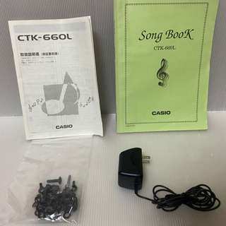 CASIO カシオ　電子キーボード　ピアノ ctk-660lの画像