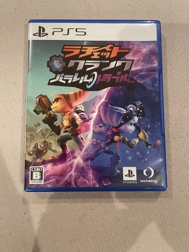 PS５ソフト　ラチェット＆クランク　パラレル・トラブル　中古