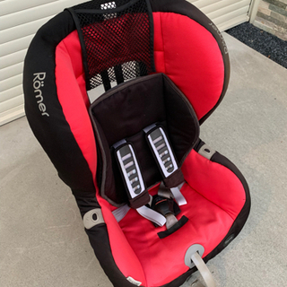 britax römer 車用チャイルドシート 黒赤 Britax Romer (ベビーカー（取付フットマフ付属）、チャイルドシート