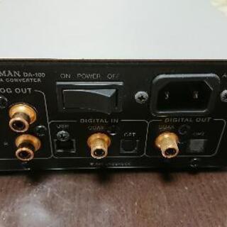 値下げ不可 LUXMAN DA 100 ラックスマンヘッドフォンアンプの画像
