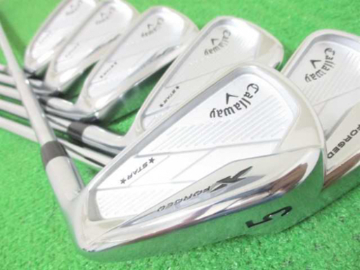 キャロウェイ X フォージド スター アイアンセット 6本