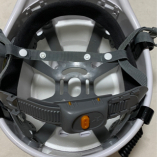 【終了】安全ヘルメット 取り外し可能なライト付 美品の画像