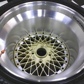 旧車好き必見!!超超極深リム!!爆段リム☆最強16J☆強化ガラステーブル/RAYS鍛造ボルクレーシングメッシュ19in☆旧車会旧舎会当時モノ当時物の画像