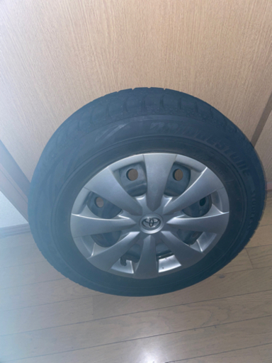 【本日限定】保管カバー付きトヨタスタッドレスタイヤホイールセット4つ
