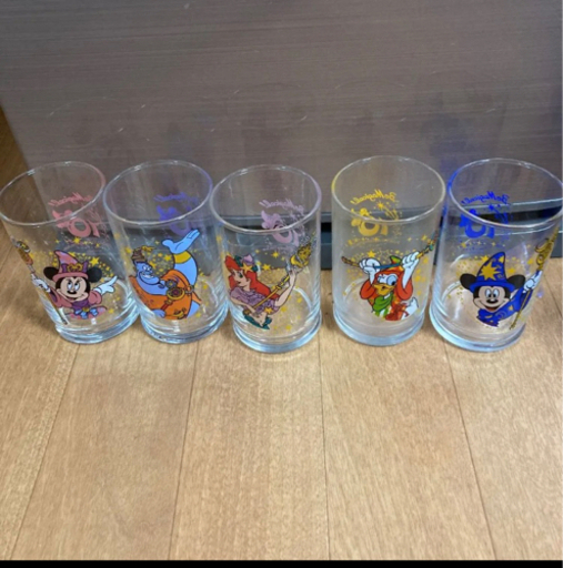 Tokyo Disney Sea グラス5つセット 新品未使用