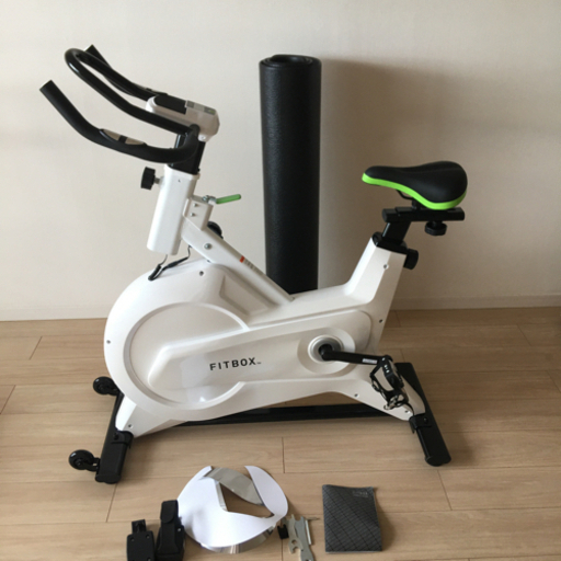エアロバイクFITBOX 防音防振マット付き