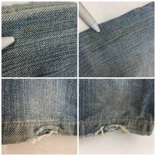 ⭕⭕⭕NG1/19　FRAPBOIS　フラボア　デニム　ジップ デザイン デニム パンツ 変形ジップ　⭕⭕⭕の画像