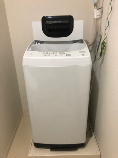 洗濯機　2021年　保証書付き　HITACHI 5kg