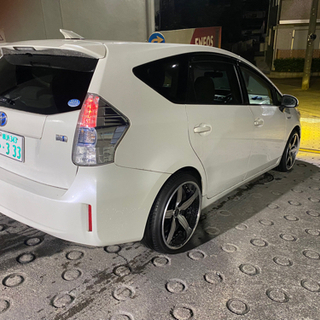 プリウスα オプション多数　ディーラー管理車両の画像