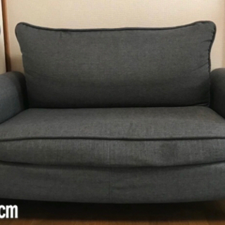 差し上げます！2人がけソファーの画像