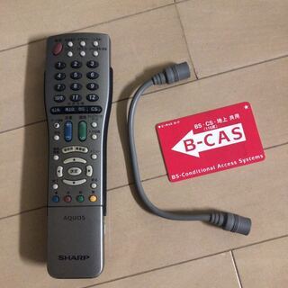 シャップ液晶テレビ無料で譲ります　LC-37BD1Wの画像