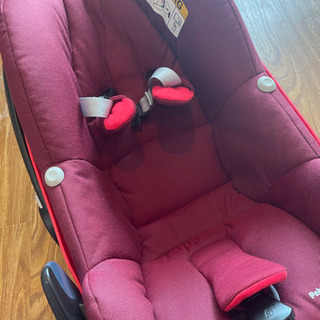 マキシコシ　ペブルプラス　説明書有り　アダプター&シートカバー付の画像