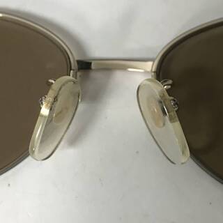 ⭕⭕⭕NY3/61 HANAE MORI 森 英恵 眼鏡 HM1649T ハーフリム ゴールド チタン 53□17 135 メガネ⭕⭕⭕の画像