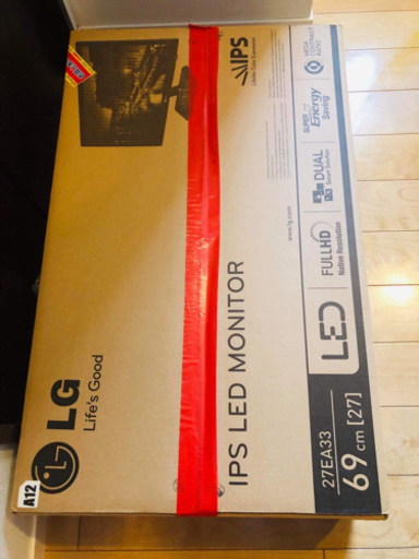 LG 27インチワイドIPS液晶モニター【美品】