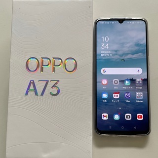 SIMフリーOPPO A73　64GB ネイビーブルー　SIMフリー