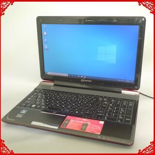 赤色 ノートパソコン 中古良品 15型ワイド 東芝 dynabook V65/86L Core