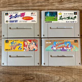 ストリートファイター2他　4点セット