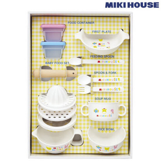 ☆新品、未使用、未開封☆ ミキハウス離乳食セット