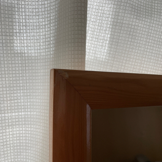 スタンド全身鏡　木製フレームの画像