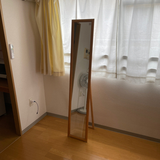 スタンド全身鏡　木製フレーム