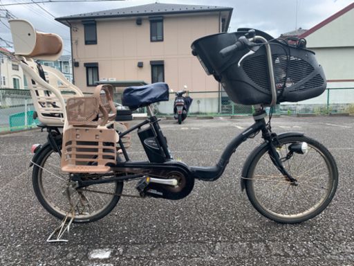 Panasonic製 電動 アシスト 自転車 3段ギア 機関良好 充電器あり ★ギュットmini★