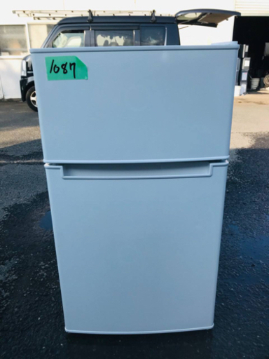 ①✨2019年製✨1087番 Haier✨冷凍冷蔵庫✨AT-RF85B‼️
