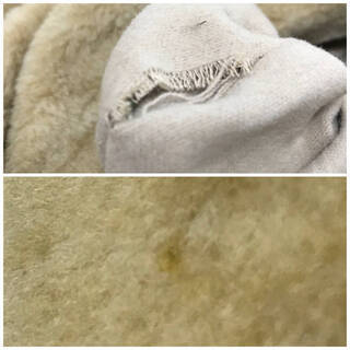 ⭕⭕⭕NY2/44 正規品 REPLAY リプレイ ボア Pコート ベージュ メンズ L サイズ アウター ブルゾン⭕⭕⭕の画像