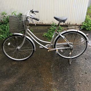 ２６インチ　シキシマ　ギア３段　自転車