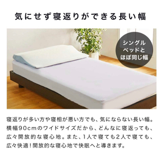 トゥルースリーパー　セブンスピロー　セミダブル　本体+純正カバーの画像